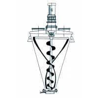 ZSH系列大開門螺帶式錐形混合機(jī)